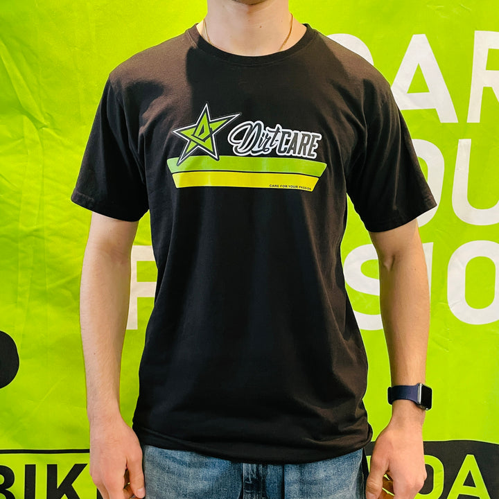 Dirt-Care Neon Stripe T-Shirt