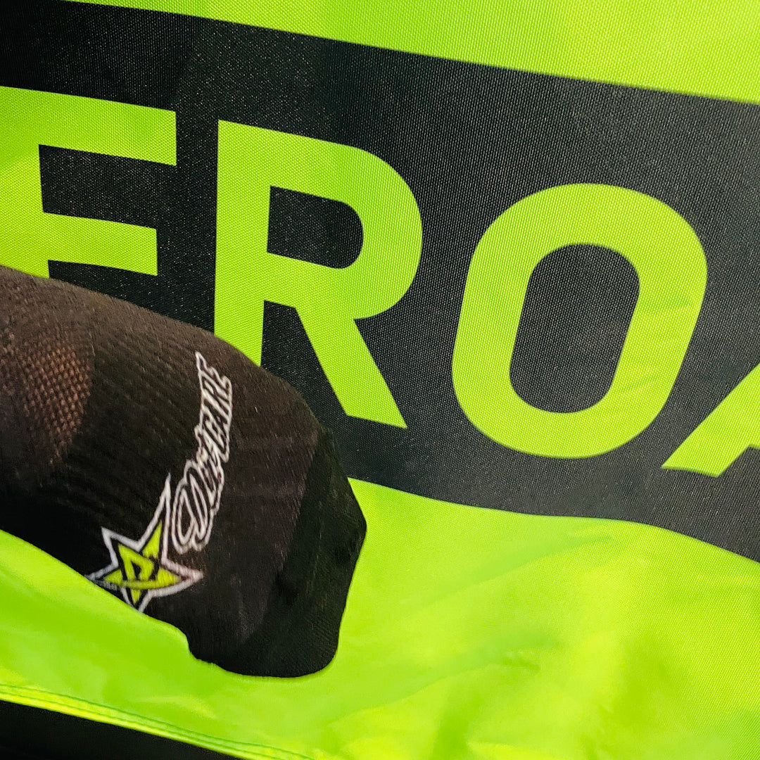 Dirt-Care Athletic Crew Socks – Retro Stripe