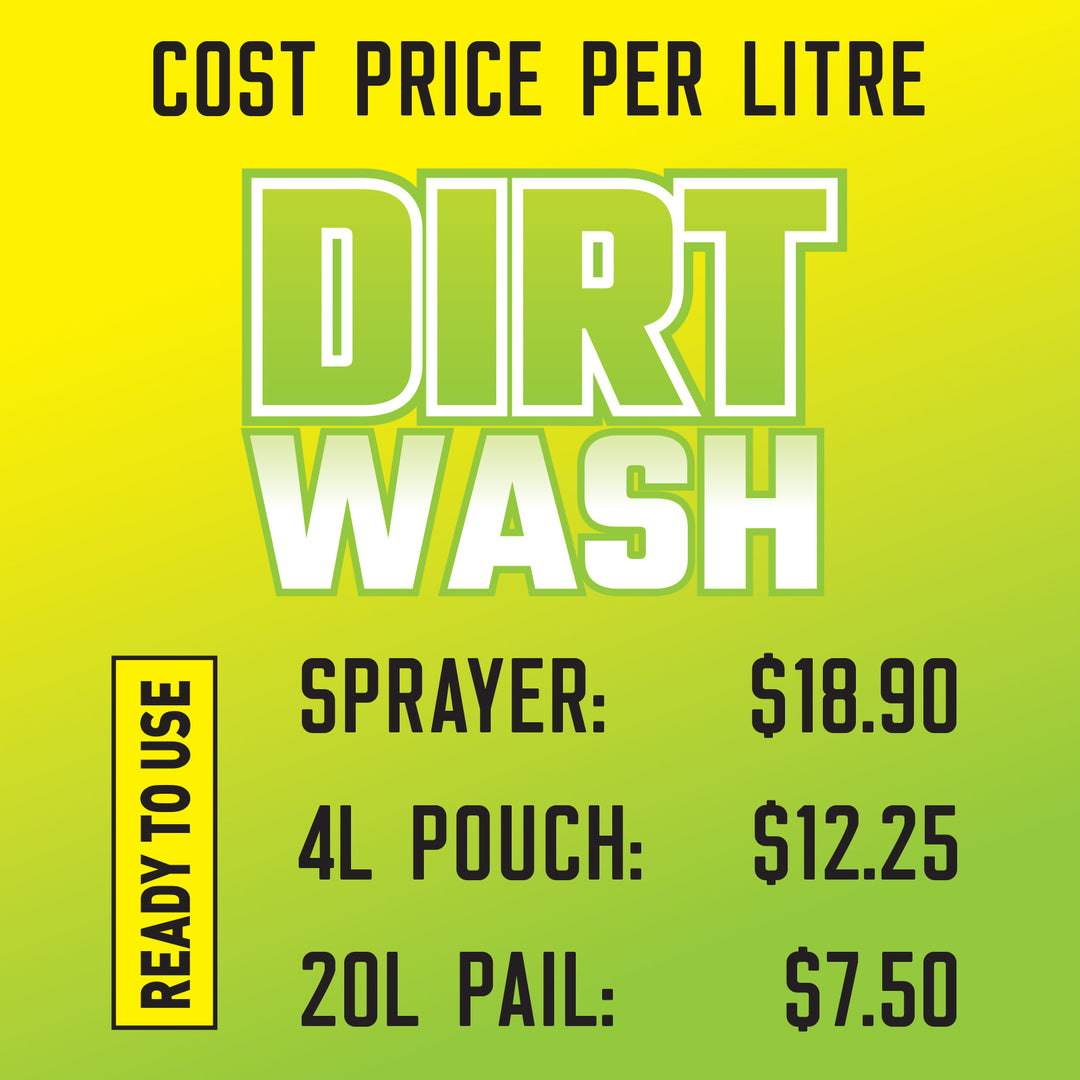 Dirt Wash Cleaner