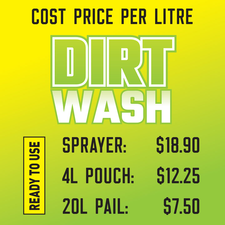 Dirt Wash Cleaner